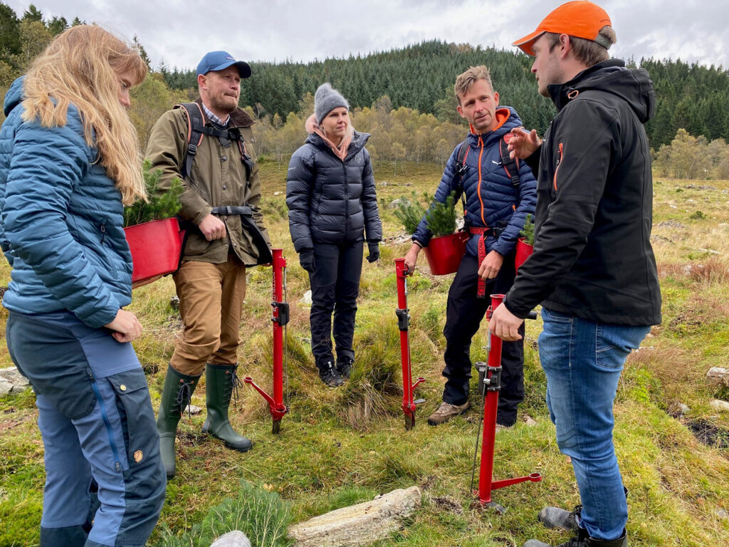 Fra venstre: Mette Midthun Walde, Trond Hess, Line E. Askeland, Joachim Houeland.